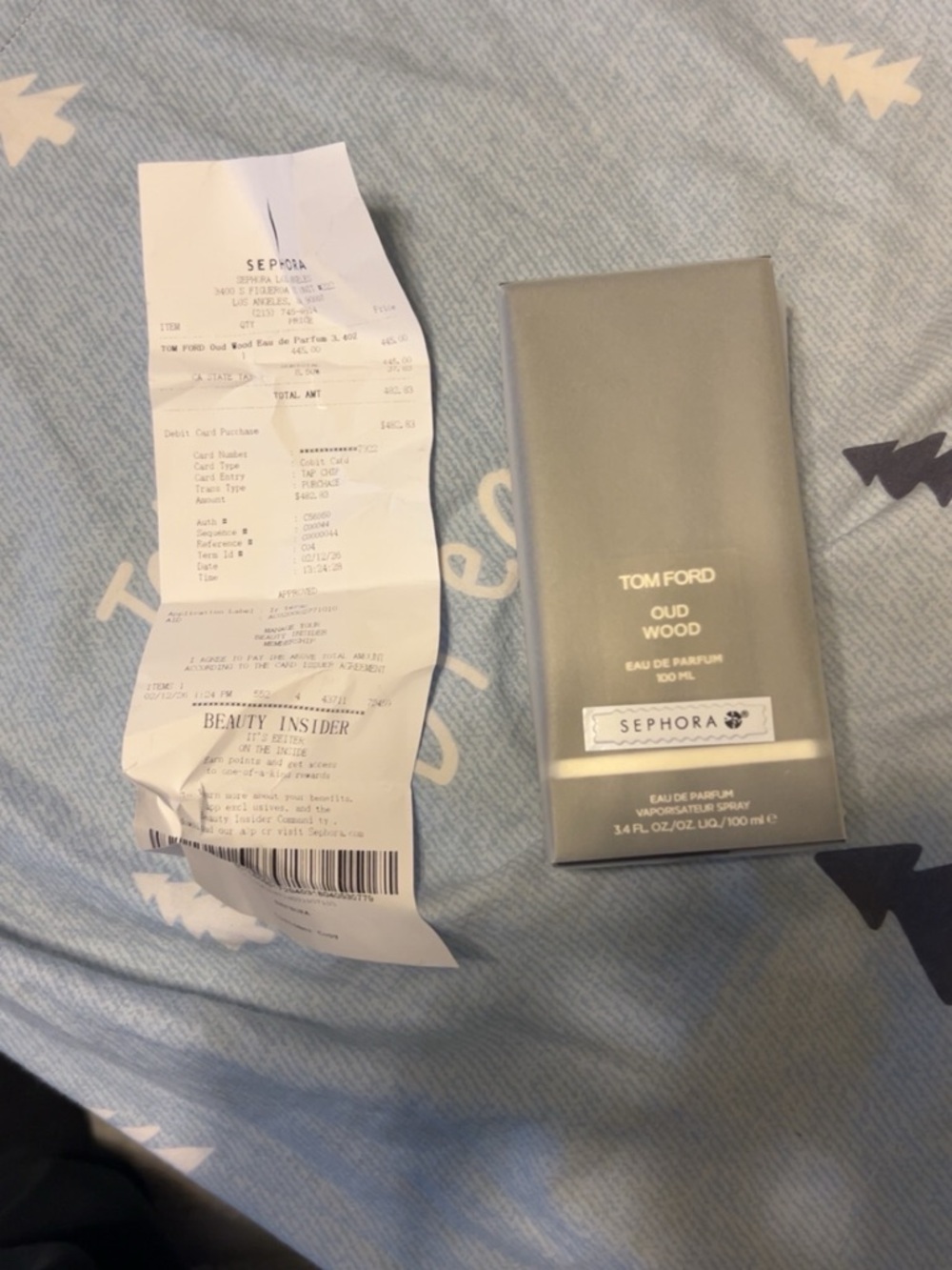 Tom Ford Oud Wood - Silver Gray Box